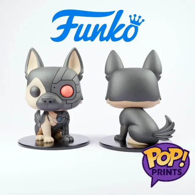 Belgian Malinois Cyborg Funko Pop
