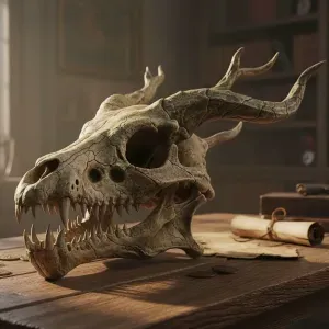 Ferocius Dragon Skull