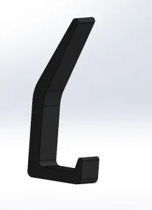 furniture hook 14, 16, 18, 20, 22mm width hidden fastening