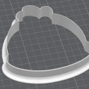 Turkey Face cookie cutter