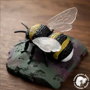 Cute Realistic bumblebee! (STL/3MF)