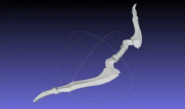 Goblin Slayer High Elf Archer Bow Printable Assembly