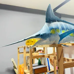 custom order - swordfish model- 3mf- print ready