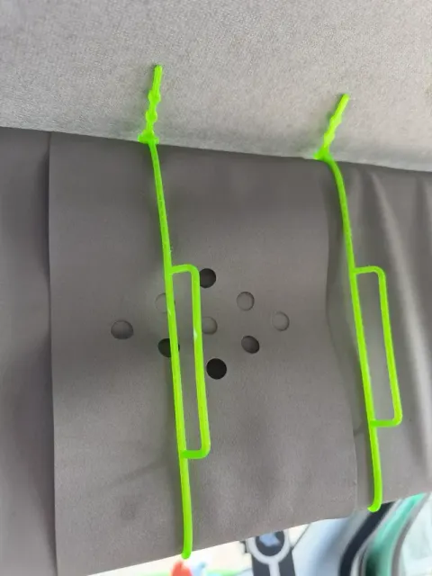 TPU Flexible Cable-Tie Sun Visor Phone Holder – 3D Printable — Image 3 of 7