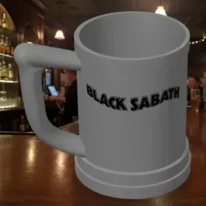 Black Sabbath beer mug by Aza