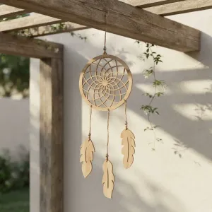Geometric Dreamcatcher Wall Hanging / Ornament