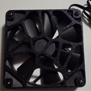 120mm fan grill  voronoi design