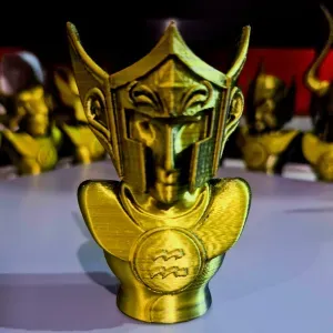 Aquarius Gold Armor Saint Seiya
