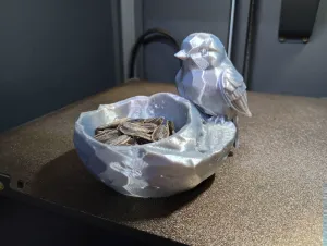 🐦Stone bird Food tray🐦