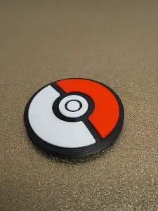 Poke Ball Pokemon Fridge Magnet - Multipart, no CFS needed