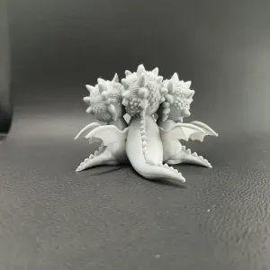 Chibi Hydra Book Dragon Toy