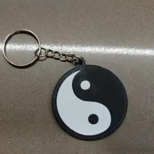 Keychain yin yang