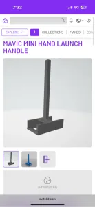 Mavic mini handle