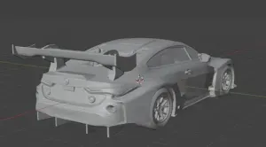 BMW M4 GT3 Racing Model Detailed