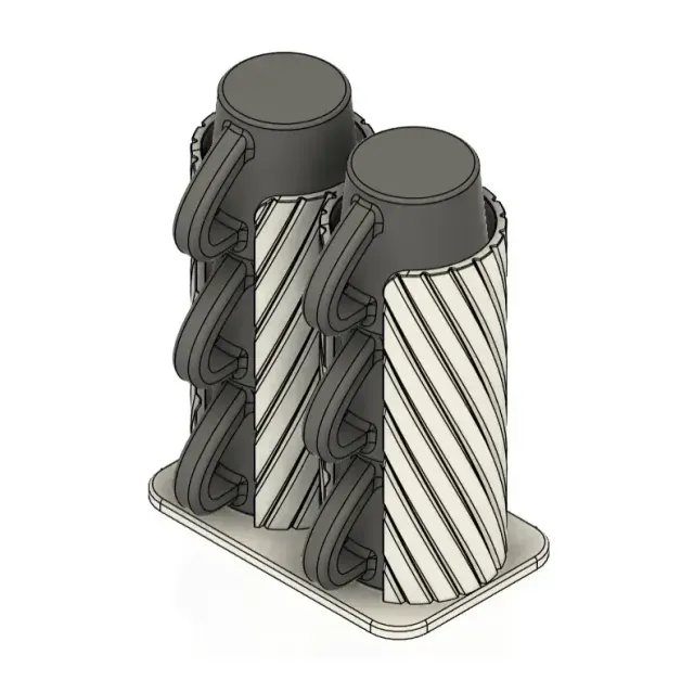 Stackable Coffee Cup Holder - Kitchen Organizer — Фото 6 из 8