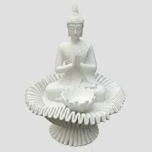 Buda Statue in a Lotus Flower.
