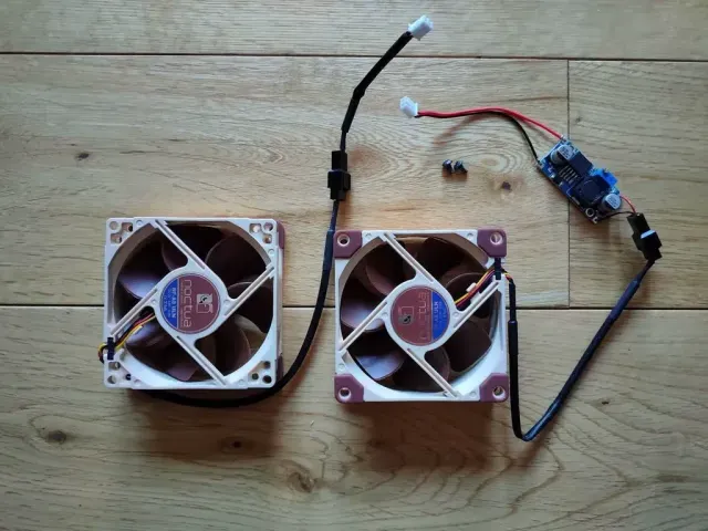 CR-6 SE Motherboard and PSU Cover Set for 80mm Fan — Фото 6 из 9