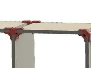 Universal Connector System wood furniture