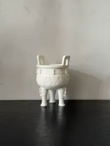 Chinese Style Triangular Ding Shang and Zhou Ritual Vessel
