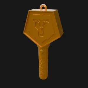 Saja Boys Keychain Pendant KPop Demon Hunters Fan Art