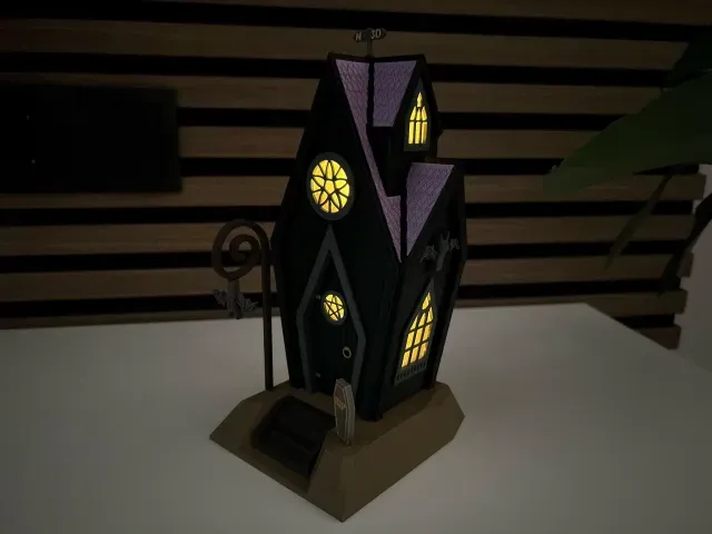 Creepy Halloween Coffin Fairy-House // Creepy Halloween Coffin Little House — Фото 2 из 9