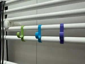 Bathroom heated towel rail