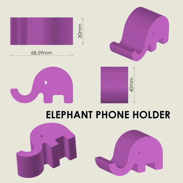 Elephant Phone Holder — Фото 5 из 9