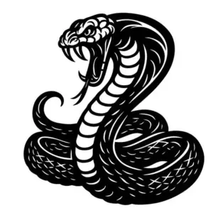 Snake cobra - 2D wall art