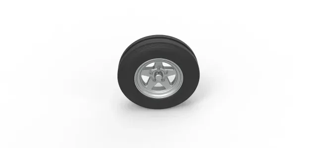 Front tractor wheel Version 2 Scale 1:25 — Фото 6 из 9