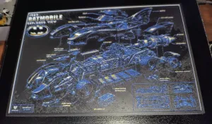 Batmobile 1989 Batman Hueforge