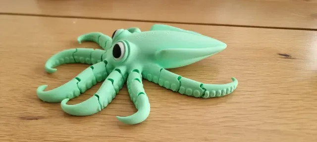 Articulated print in place flexi squid — Фото 3 из 4