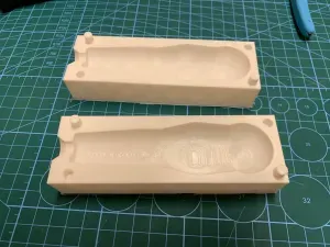 Mould for screwdriver handle (Facom ergotwist model)