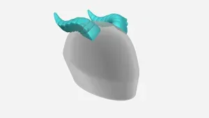 Devil Horn for Motorcycle Helmets - Accessory