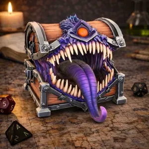 Mimic Chest D&D tabletop miniature
