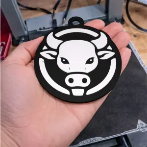 keychain the zodiac tauro