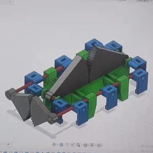 WRO Lego block picking up mechanism