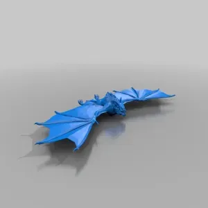 dire bat in flight - dnd monster