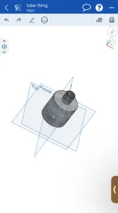 Adapter for bottle powered catapult from bike pump tube