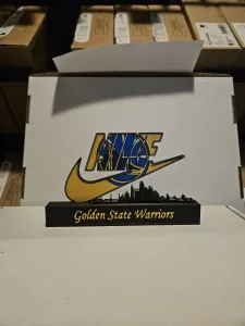 NBA - nike x golden state warriors display