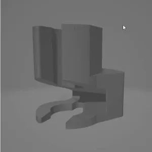 Improved K2 Extruder PTFE Tube Clip
