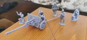 Soviet artlery soldier