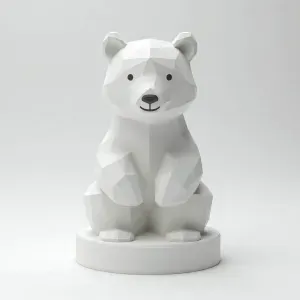 Xempiaaz Christmas serries -Santa's low poly polar bear