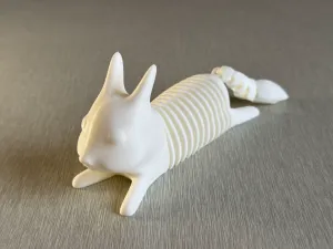 Springy cute squirrel
