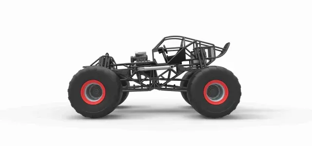 Monster truck base Version 2 Scale 1:25 — Фото 5 из 9
