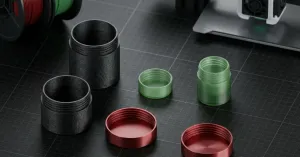 Threaded Storage Containers - jar set of 3