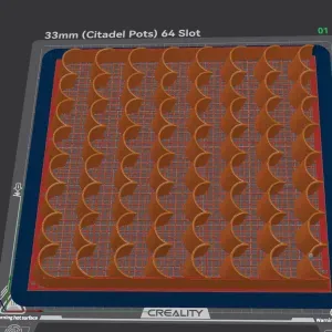 64&36 slot 33mm-35mm Paint holders(Citadel Pots and Shades)