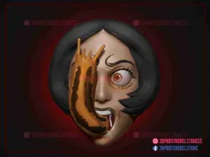 Junji Ito Collection Cosplay Mask - Halloween Costume
