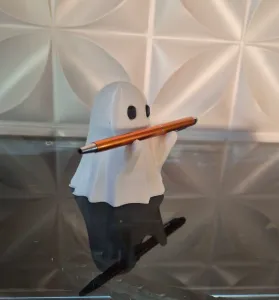 Cute Ghost Pen Holder / Desk Organizer (Support-Free)