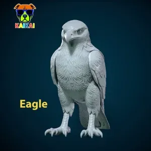 Eagle statue - Bird decor - 3D print