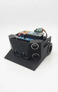 Chasis Robot Minisumo - Sensor ultrasónico